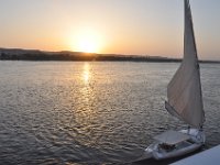 DSC_7699 A sunset over Aswan from the Minerva cruise ship on the Nile River - Aswan, Egypt -- 1 July 2013