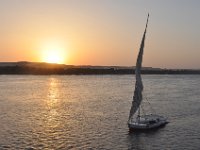 DSC_7702 A sunset over Aswan from the Minerva cruise ship on the Nile River - Aswan, Egypt -- 1 July 2013