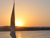 DSC_7715 A sunset over Aswan from the Minerva cruise ship on the Nile River - Aswan, Egypt -- 1 July 2013