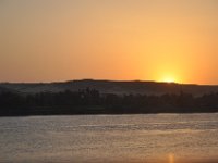 DSC_7722 A sunset over Aswan from the Minerva cruise ship on the Nile River - Aswan, Egypt -- 1 July 2013