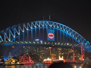 Fireworks at Sydney Harbour (31 Dec 12)