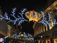 DSC_0357 Christmas lights in Picadilly Circus - Another visit to London -- 27 November 2013