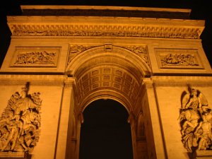 L'Arc de Triomphe (4 Apr 08) Visit to L'Arc de Triomphe (4 April 2008)