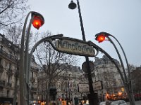 DSC_2553 The Paris Metro -- Pre-New Year in Paris (Île-de-France, France)