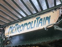 DSC_0626 Entrance to The Metro -- A visit to Paris, France -- 29 August 2014