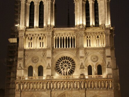 Notre-Dame de Paris (Jan 03) Visit to Cathédrale Notre-Dame de Paris (12 January 2003)