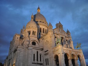 Sacre-Coeur (21 Apr 12) Visit to Montmartre and La Basilique du Sacré-Cœur de Montmartre (22 April 2012)