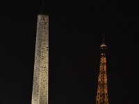 DSC_1780 La Tour Effeil & Obélisque de la place de la Concorde, Champs-Élysées (Paris, France)