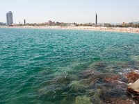 DSC_8084 Playa de la Mar Bella -- A visit to Barcelona (Barcelona, Spain) -- 4 July 2015