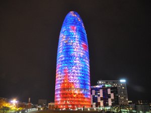 Torre Agbar Building (28 Dec 13)