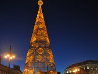 DSC_3198 Puerta del Sol Square -- Madrid by Night (Madrid, Spain) -- 4 January 2014