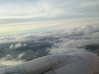 IMG_0643 Clear skies flying into Ft Myers airport -- Sanibel Island & Captiva Island (7 October 2016)