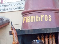 DSC_0128 Jane playing with her food -- Guinea Pig at Fiambre's (Quito, Ecuador) - 27 December 2015