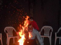 SAM_0342 MVI celebration bonfire -- New Year's Eve Celebration (Quito, Ecuador) - 30 December 2015