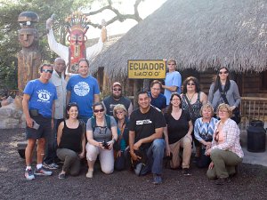 Intiñan Solar Museum Visiting the Equator at Intiñan Solar Museum (27 December 2015)