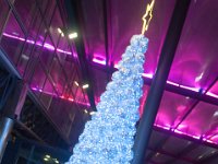 DSC_4066 Christmas lights at Heathrow Terminal 3 -- Trip to London (UK) -- 24 November 2016