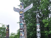 DSC_6624 Stanley Park - First Nations Totem Poles